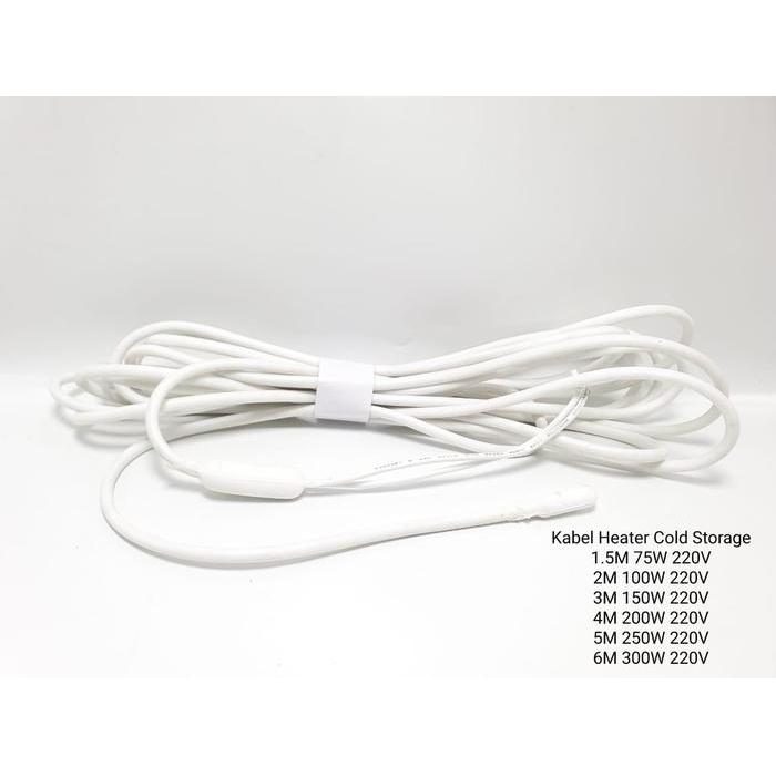 KABEL HEATER PEMANAS COLD STORAGE DRAIN HEATER 5 METER 250W 220V