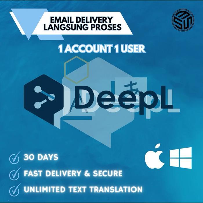 DeepL Premium Pro Translator + Write