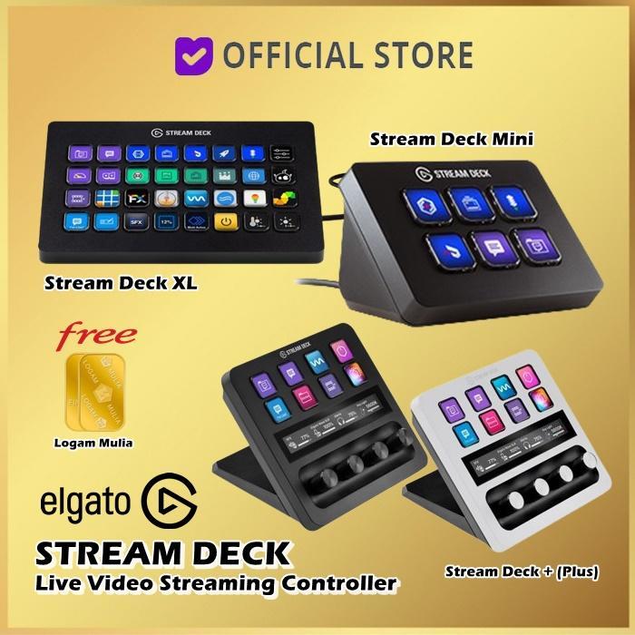 [PROMO]Elgato Stream Deck Mini / XL Stream Deck+ + Plus Live Video Streaming - StreamDeckMini X Disc