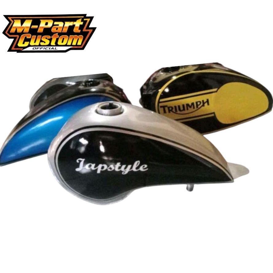TANGKI MOTOR TANGKI MOTOR CUSTOM JAPSTYLE UNIVERSAL TIGER MEGAPRO BYSON SCORPIO
