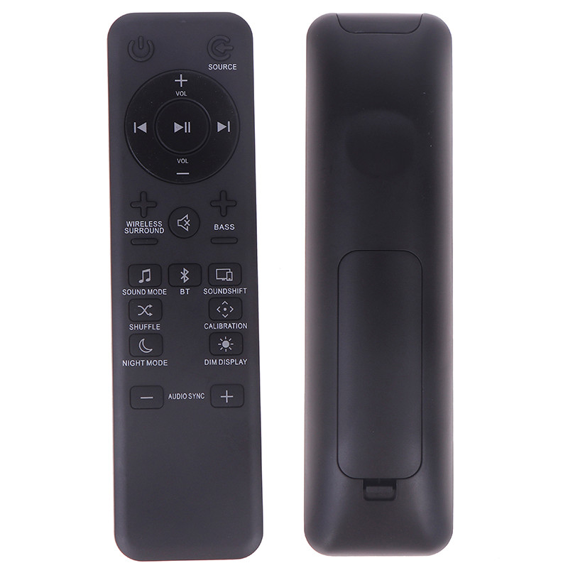 Black Remote Control For JBL Bar 2.1 3.1 5.1 Channel 4K Ultra HD Sound Bar System Wireless Home Thea