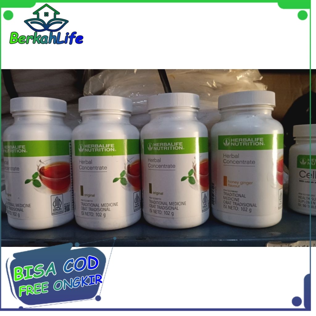 Herbalife 100% original penurun berat badan Teh Herbalife Thermo Herbal - Serbuk 102g, Membantu Pemb