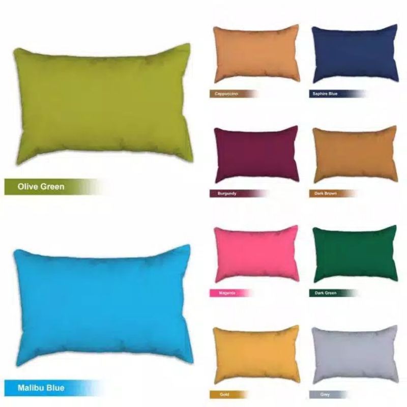Grosir Sarung Bantal Katun Halus Polos Murah By GROSIR GORDEN SPREI KLATEN