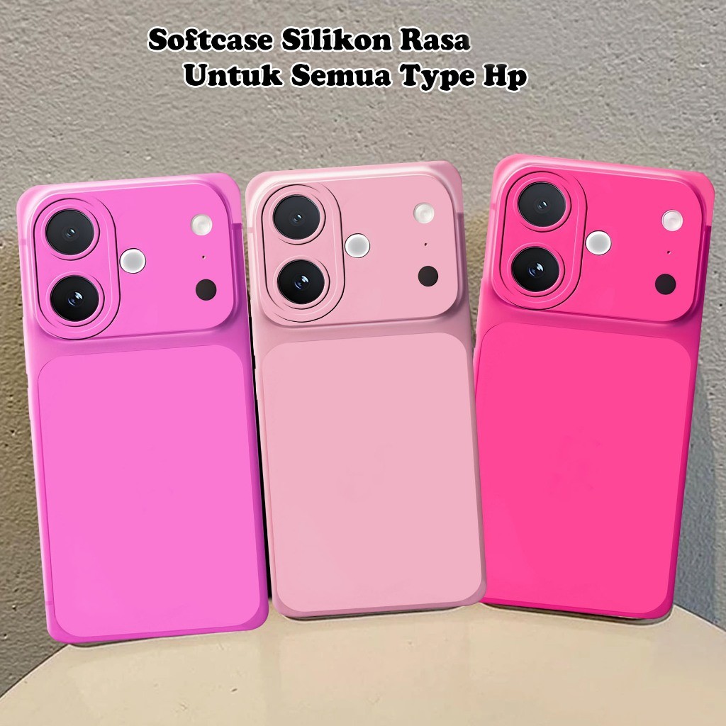 RY936 Case Silikon Rasa Iphone Unruk Realme Note 70 Note 60 Note 50 C71 C75 C53 C51 C65 C30 C35 C55