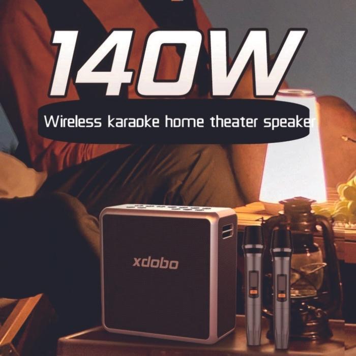 XDOBO KING MAX 140W Speaker Bluetooth -Portable Speaker - INCLUDE MIC