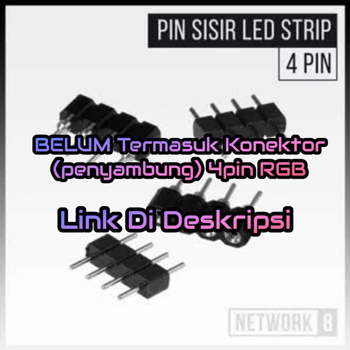Molex to Controller 4pin RGB universall fan cooler led strip dll 4pin