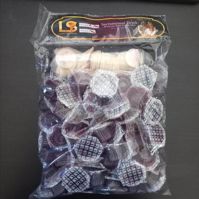 Paket Anggur dan hosti ayat perjamuan kudus /Anggur dan roti sakramen - 100