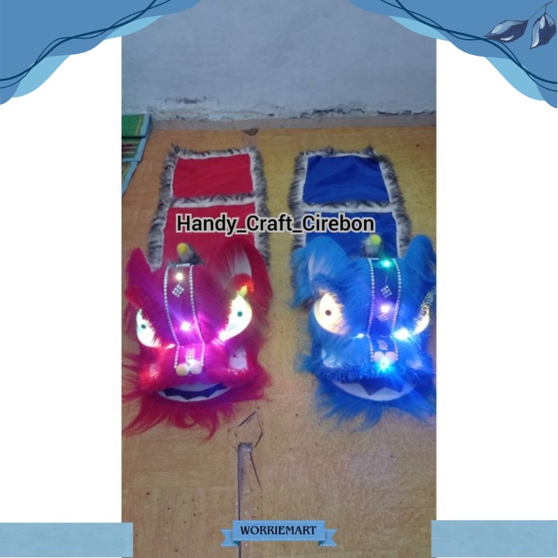 Terbaru [ BISA COD ] BARONGSAI ANAK LAMPU TERBARU 2026/barongsai lampu WRT