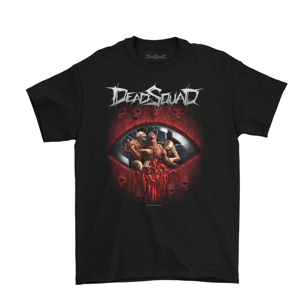 ORIGINAL T SHIRT DEADSQUAD - HORROR VISION Kaos Pria