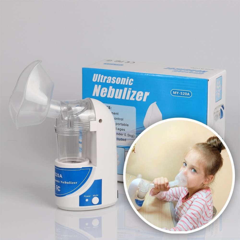Promo Murah Alat Terapi Pernafasan Asma Nebulizer Portable Ultrasonic Nebulizer Inhaler MY-520A - B6