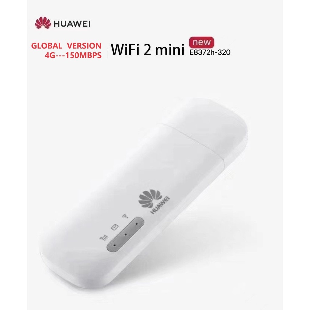 Original Unlocked Huawei E8372 150Mbps Modem 4G Wifi E8372h-320 4G LTE Wifi Modem Support 10 wifi us