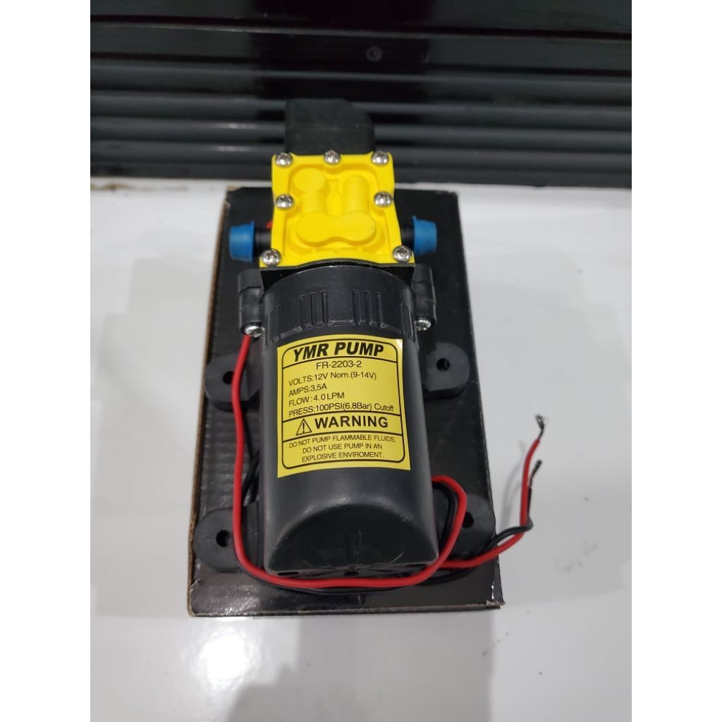 Dinamo Sprayer 100 PSI / Pompa Electric 12V 3.5A 4LPM / Pump Assy Auto / Pompa Sprayer Aki DC 12V 3.