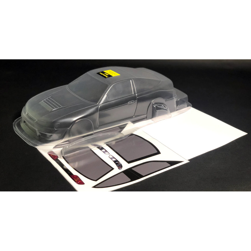 APLASTICS RC NISSAN SILVIA S15 SILEIGHTY CLEAR BODY (202/205MM) #AP-S15SIL