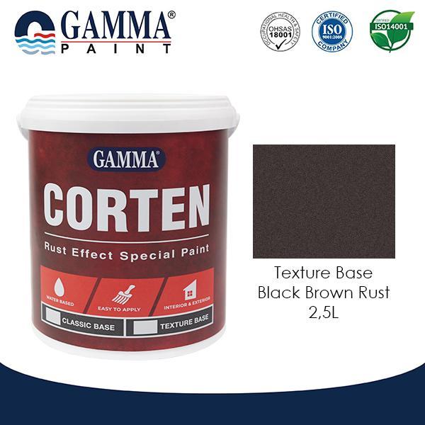 CORTEN - TEXTURE BASE - Cat Motif Karat Besi (Komponen B) - 2.5L