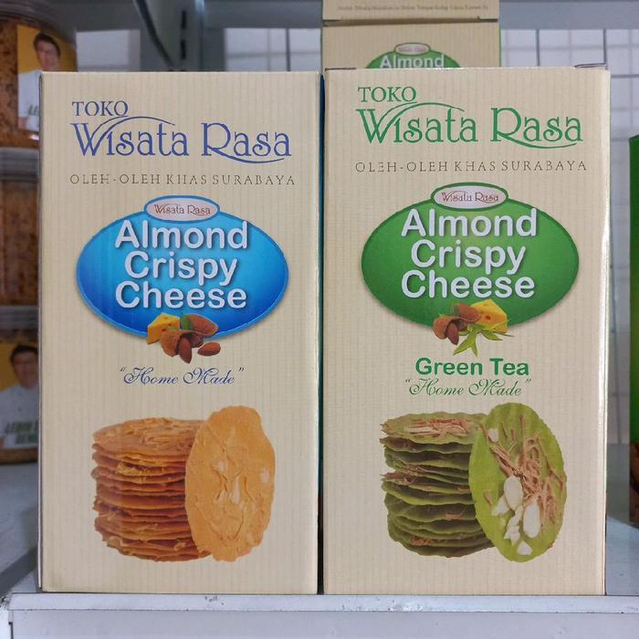 ALMOND CRISPY CHEESE CHOCO WISATA RASA SURABAYA - Choco Cheese, kue + dus