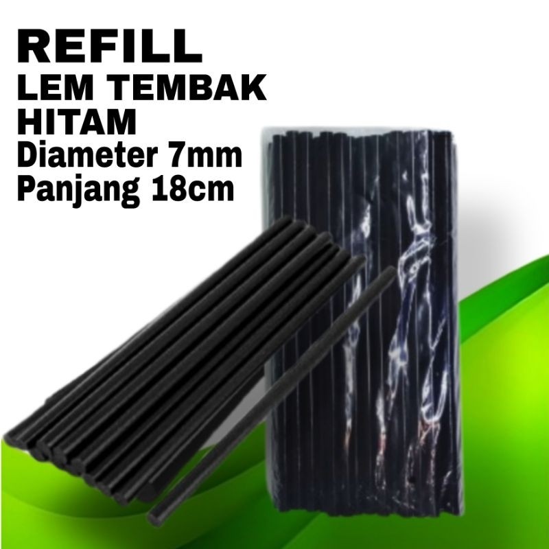 Lem Bakar | Lem Bakar Hitam | Refill Lem Tembak Hitam