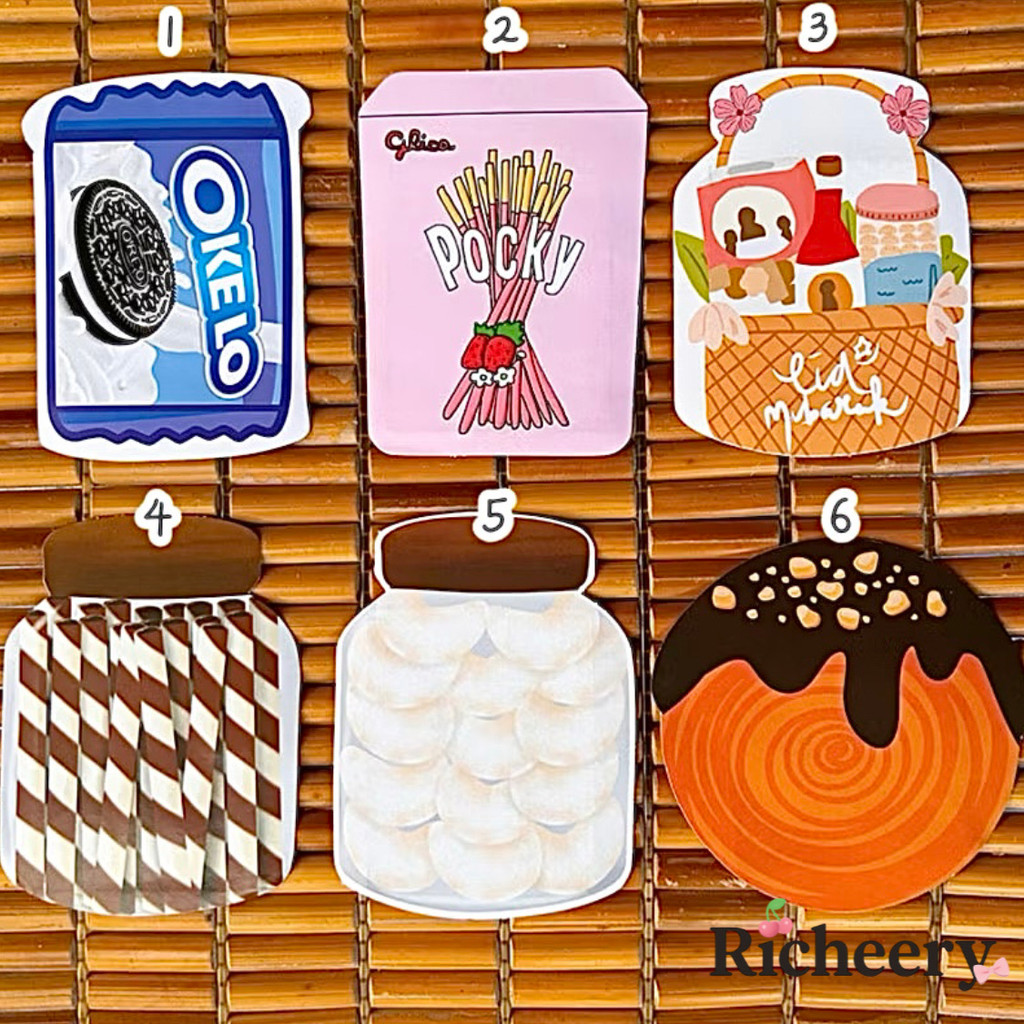 Amplop Lebaran 1 pcs Kue Toples Wafer Kaleng Quotes Unik Idul Fitri Aesthetic Selamat Hari Raya Eid 