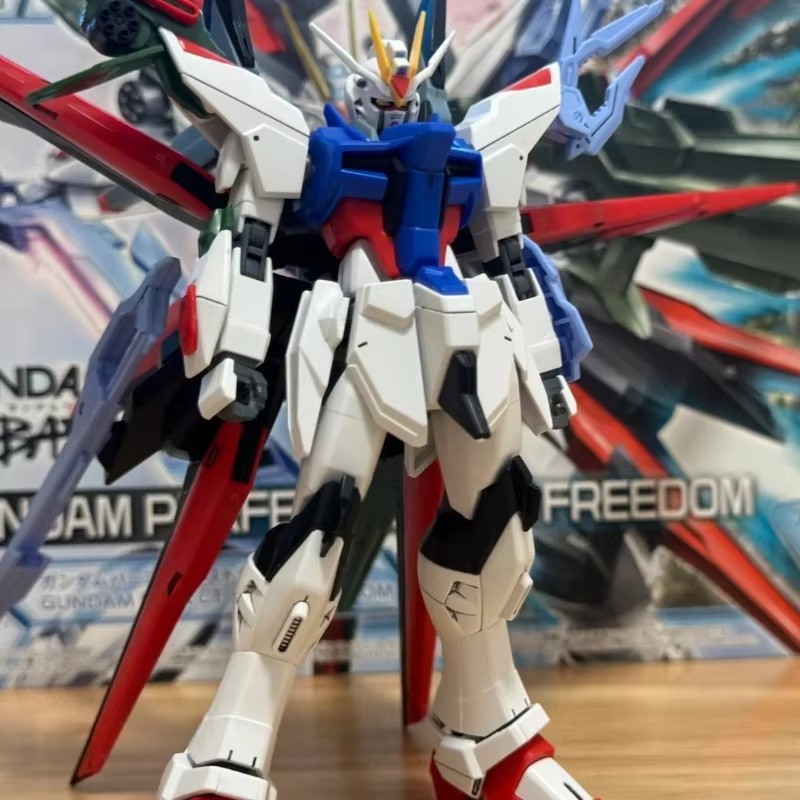 HG Perfect Strike Freedom Breaker Assembly Model Kit Action Figures Plastic Model Toy Desktop Orname