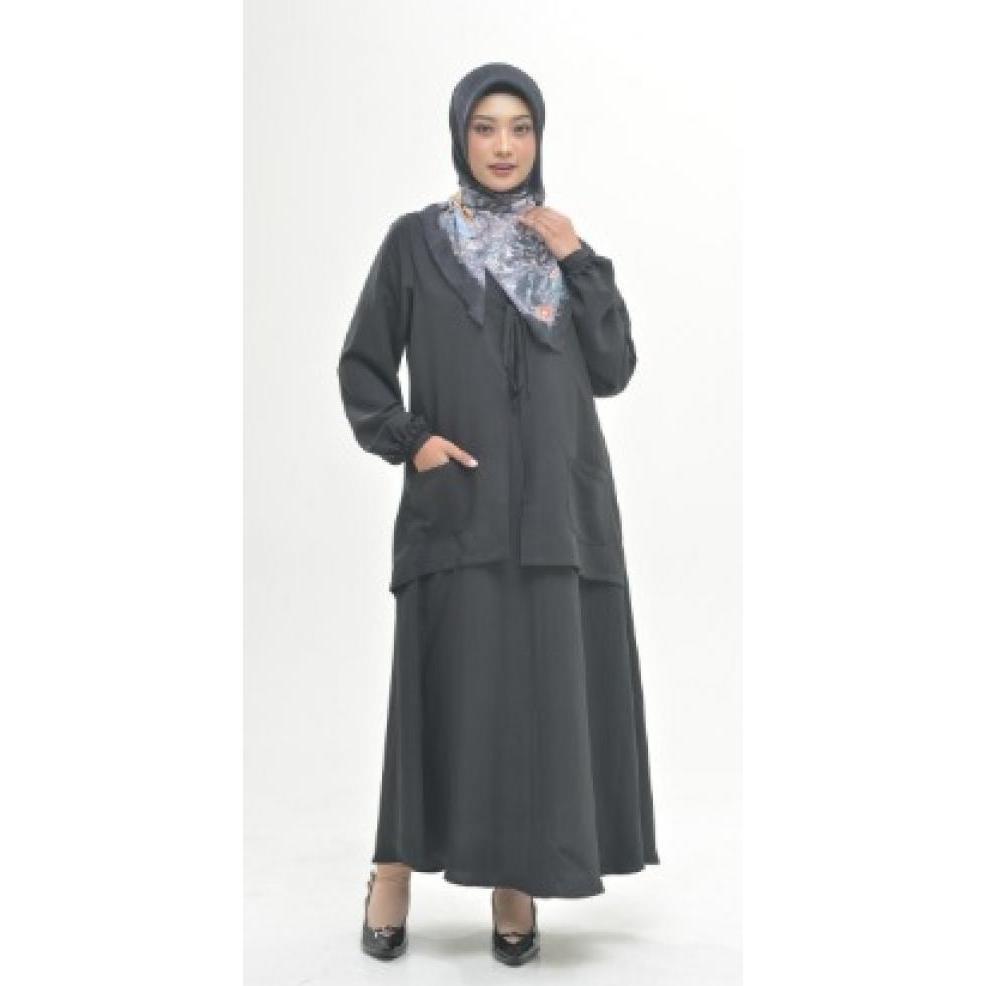 Rabbani - Dresslim Maganta Gamis Wanita