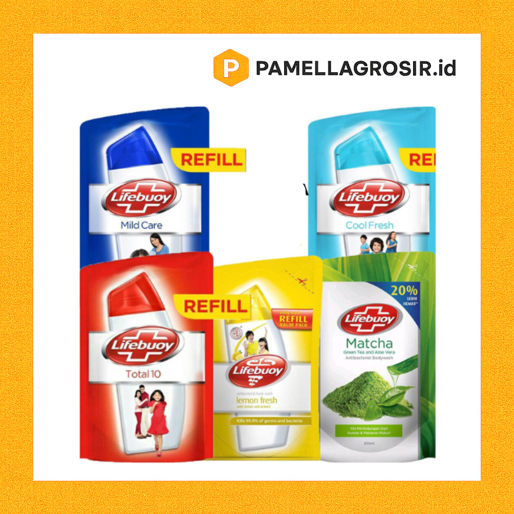 LIFEBUOY SABUN MANDI CAIR 250ML