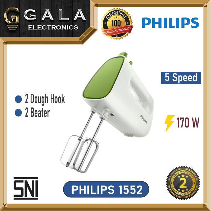 Hand Mixer Philips HR 1552 Original Philips Pengaduk