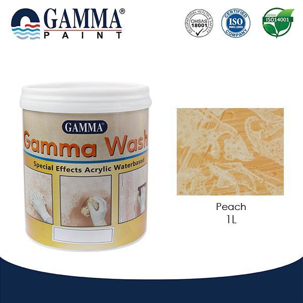 Gamma Wash - PEACH - Cat wash Motif Spesial Efek
