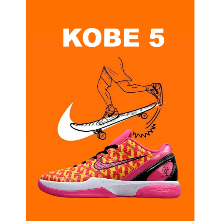 Sepatu basket NK Kobe 5 CHBL Protro Sepatu Sneaker Basket Anti Slip Full Tag Premium Unisex