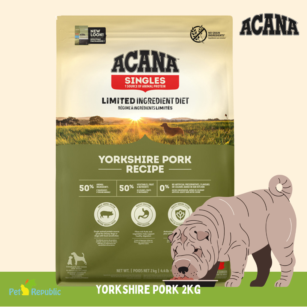 ACANA Makanan Anjing Yorkshire PORK 2kg
