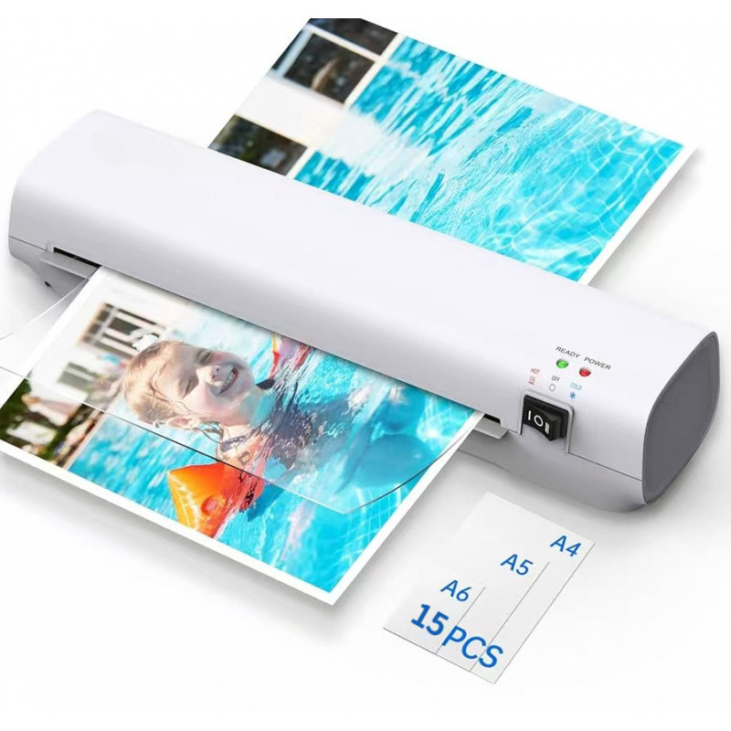 SL269Home Office Laminator Thermal Laminator Cold Laminator Universal Laminator Anti-Jamming No Bubb