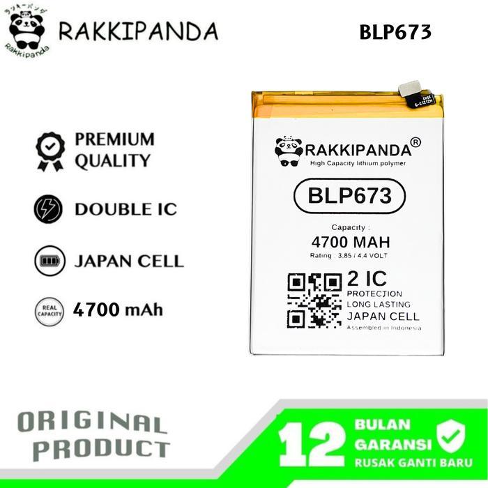 RakkiPanda BLP673 Compatible With Oppo A3S/A5/A5S AX5S/A7/A11K/A12 2020/A31 2020/Realme C1/Realme 2 