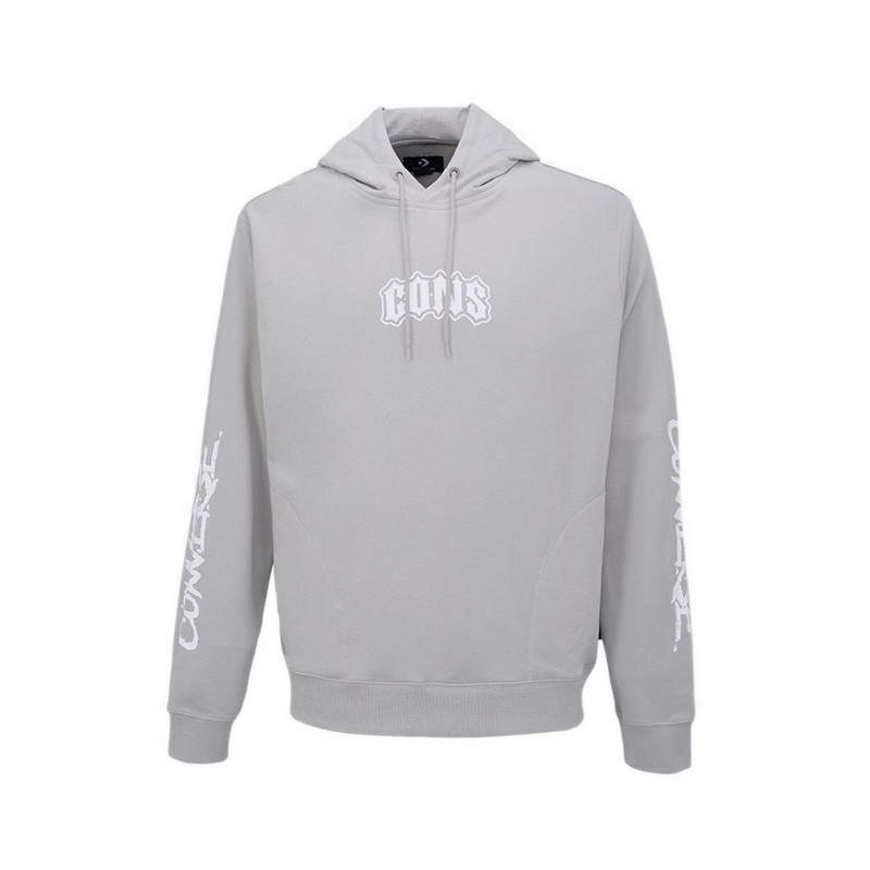 Converse Cons Graphic Hoodie Men's Jacket - Grey Area