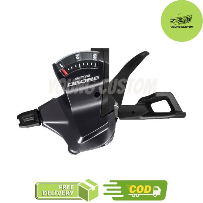 Shimano Deore SL-T6000 Shifter Shift Lever Flat Bar 3x10 Speed - 3 Speed