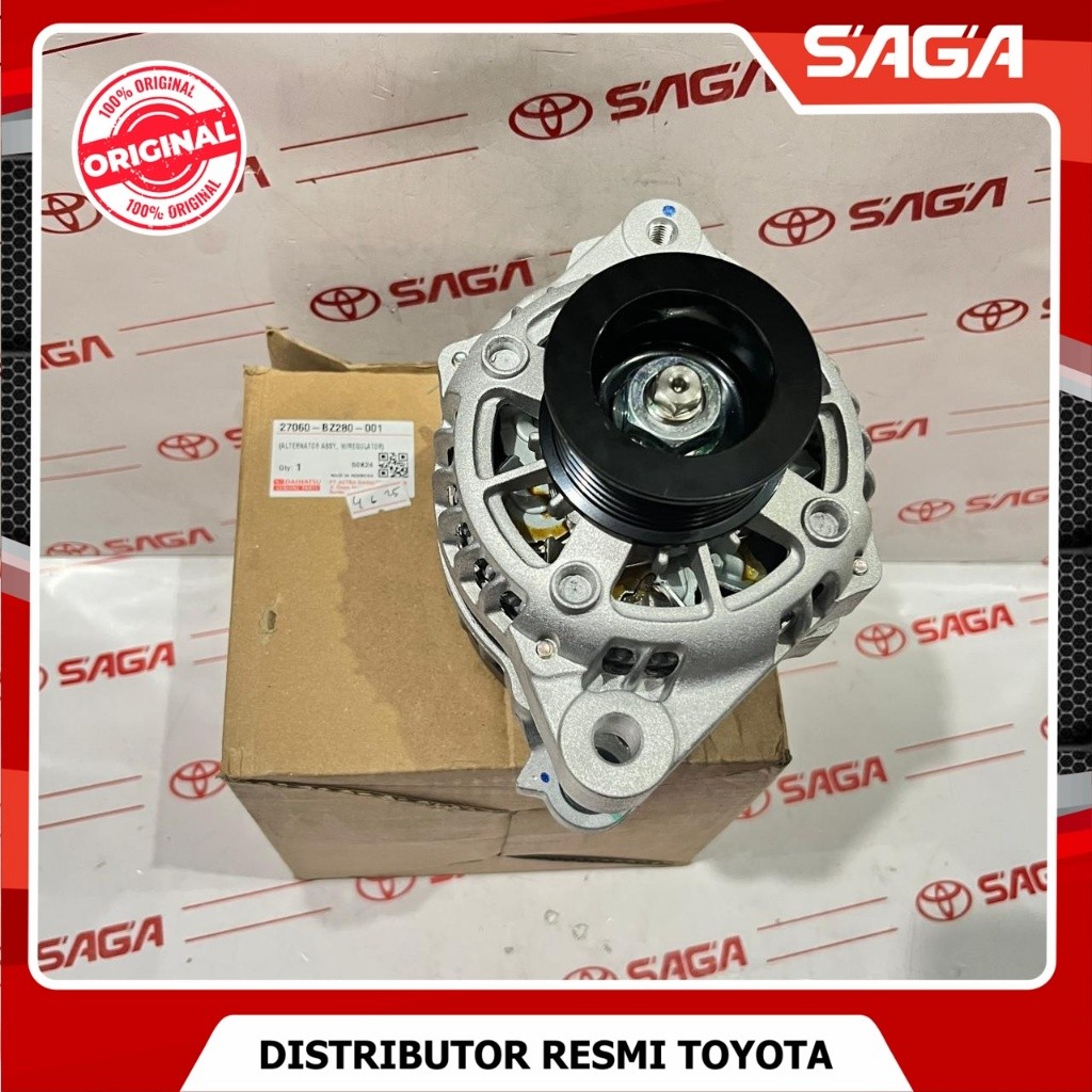 SAGA | Alternator Dinamo Cas Avanza All New 2012 & Rush Terios 1500cc Original 27060-BZ280-001