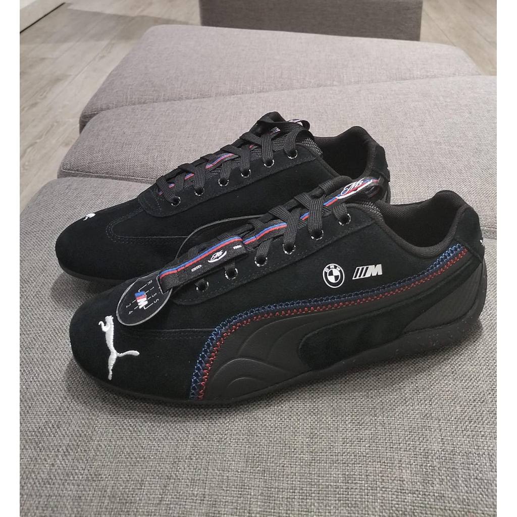 PUMA Sepatu Eksklusif Collab BMW Unisex BMW M Speedcat 40Y M3 Warna Puma Black-Puma Black - 309309 0
