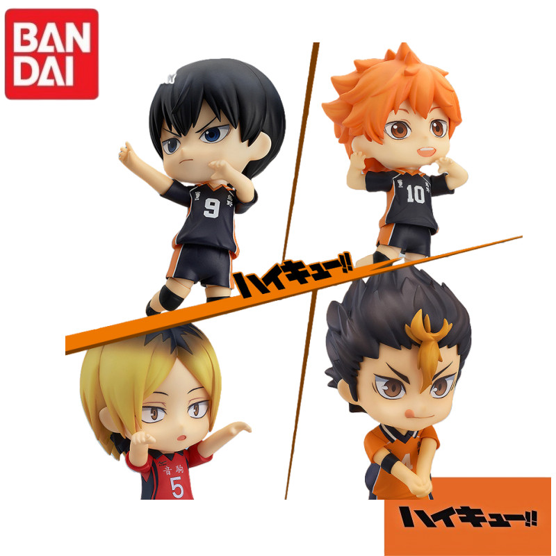 In Stock Original Bandai Gsc Nendoroid Haikyuu Shoyo Hinata Kageyama Tobio Kenma Kozume Q-Version ar
