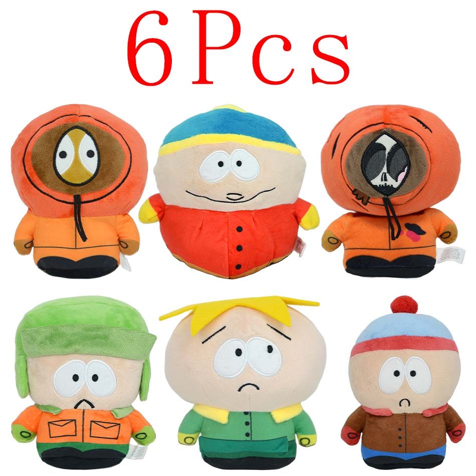 20cm Anime Cartoon South Park aracter Cartman Stan Butters Plush Doll Boy ildren Plush Toy ildren's 