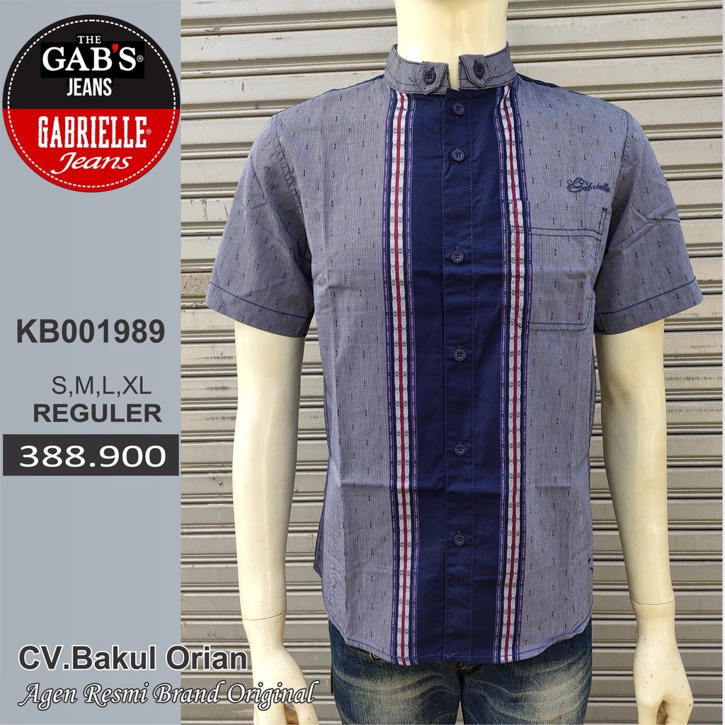 Baju Koko Kemeja Pria Gabrielle Gab's Original - KB001989