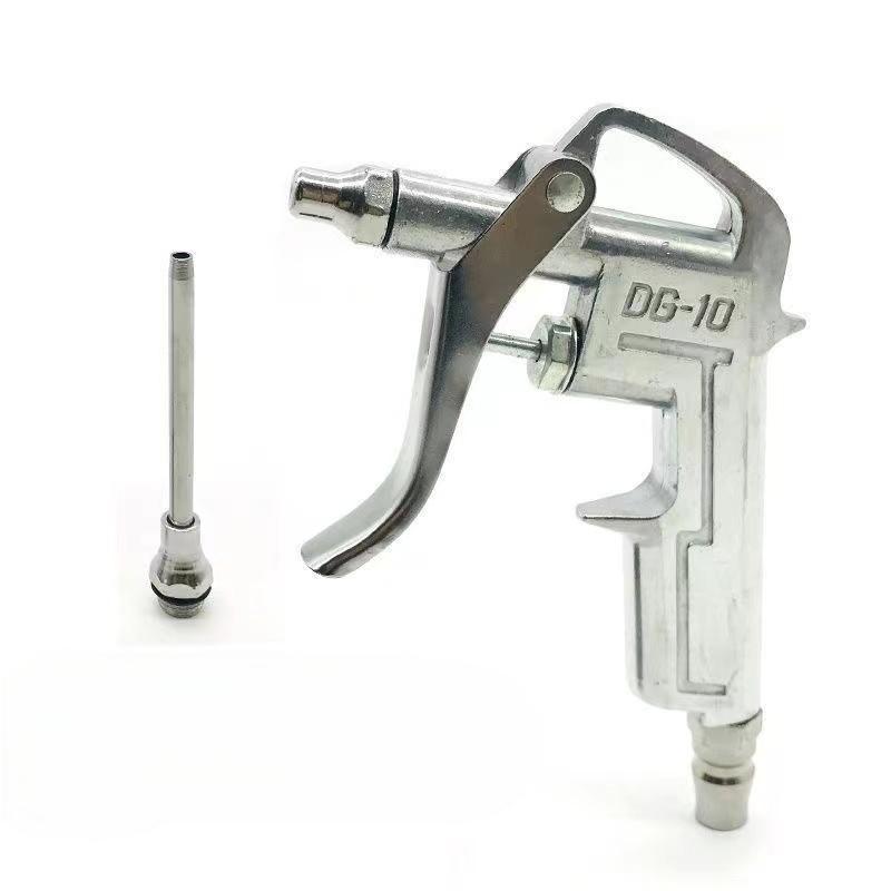 Pistol Peniup Debu Mini, Pembersih Debu dengan Pemicu Tiupan Udara, Alat Pembersih Nozel Kompresor, 