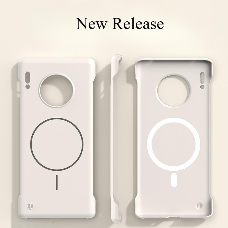 Kasus Magnetik Tepi Lembut Untuk Huawei Mate 30 30Pro - Desain Slim Bebas Bezel Anti-Slip Comfort Gr