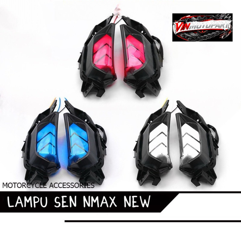 Lampu Sen Nmax New 2020 - 2023 Lampu Sein Nmax New Running Sen Yamaha Nmax New High Quality Original