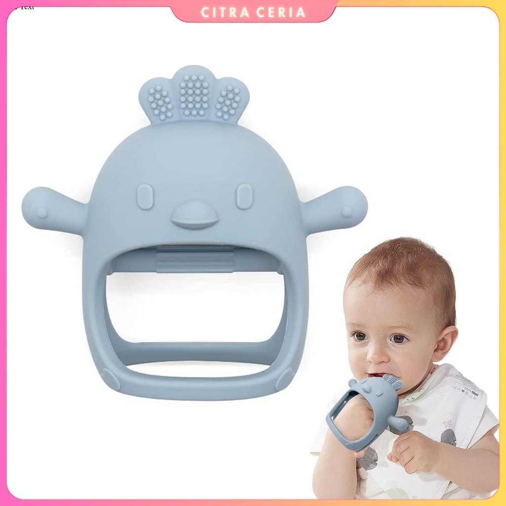 Baby Teether Toys Silicone Chewable Hand Breast Feeding - PL10