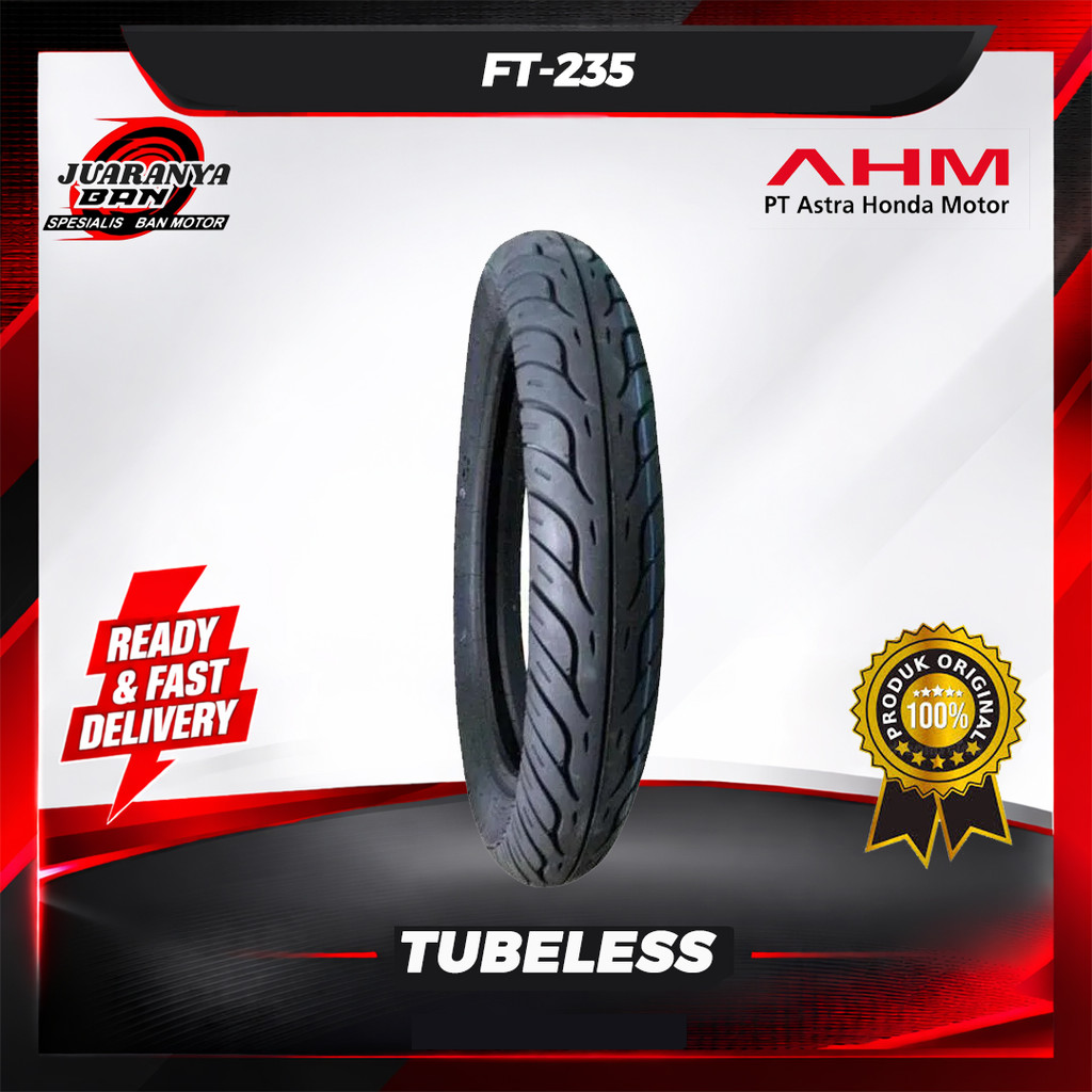 Ban tubles matic AHM Honda Federal 80 90 14 FT 235 orisinil beat vario
