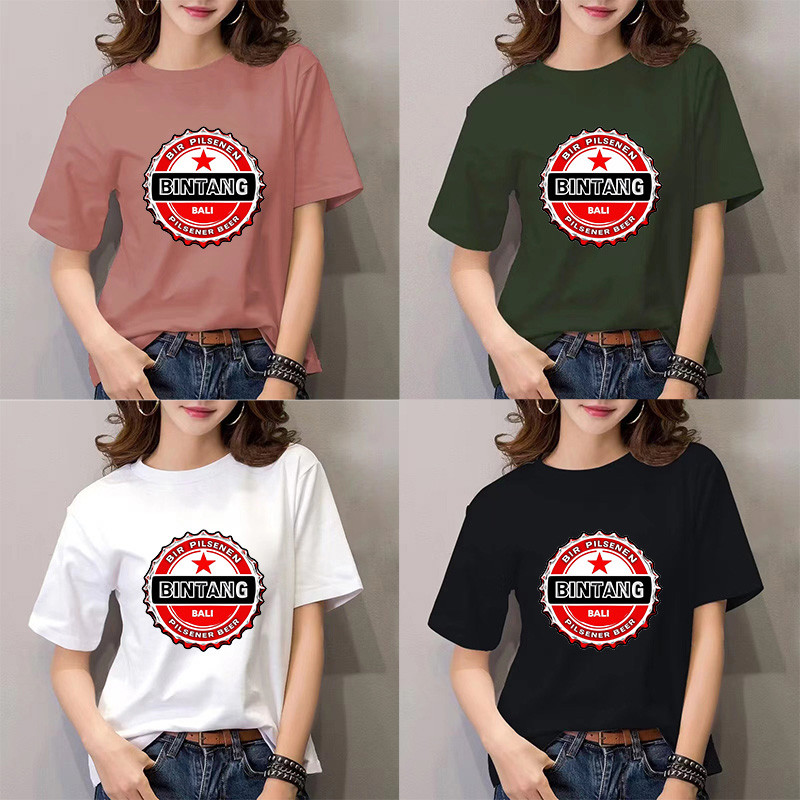tshirt for woman Bintang Bali Pilsener Beer T-Shirt