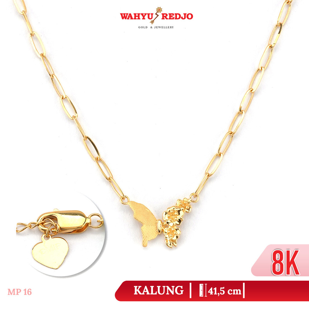 Kalung Emas Kupu-Kupu 8K CMIP Wahyu Redjo Pameran