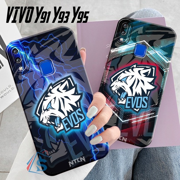 [SHARK CASE] Softcase Vivo Y91 Y93 Y95 FINGER Motif EVOS Gamers - Casing Vivo - Case Vivo - Kesing V