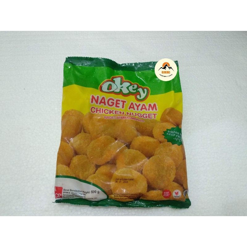 Okey Nugget Ayam 500gr