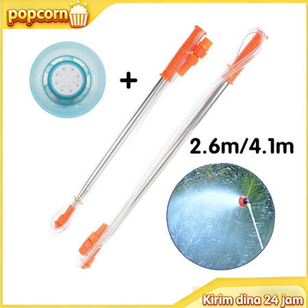 Stik Teleskopik Sprayer Panjang Stik Sprayer Antena 2.6 Mete/ 4.1 Meter Stik Semprotan Hama