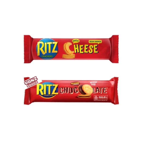Ritz Crackers Coklat Keju 91gr