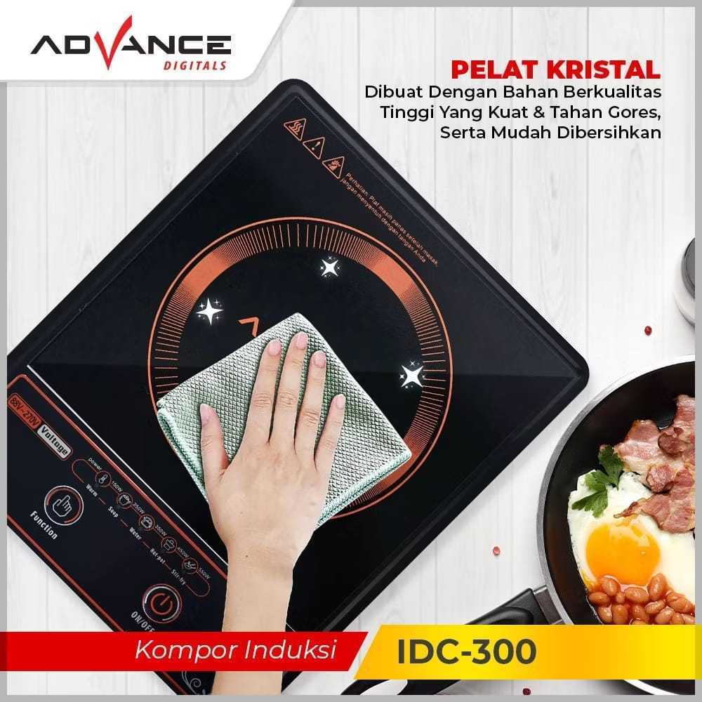 JAMIN MURAH Advance Kompor Listrik Induksi IDC-300 Portable Low Watt Hemat Listrik(BISA LANGSUNG ORD