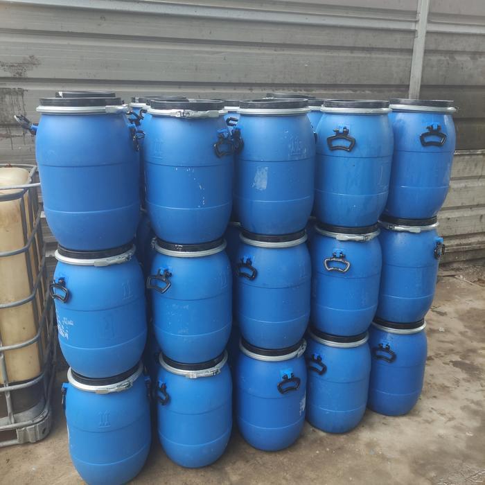 drum plastik, drum biru, kapasitas 25-30 liter